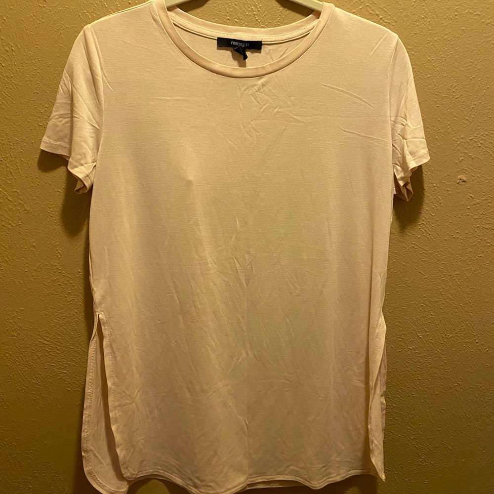Forever 21 silky long shirt